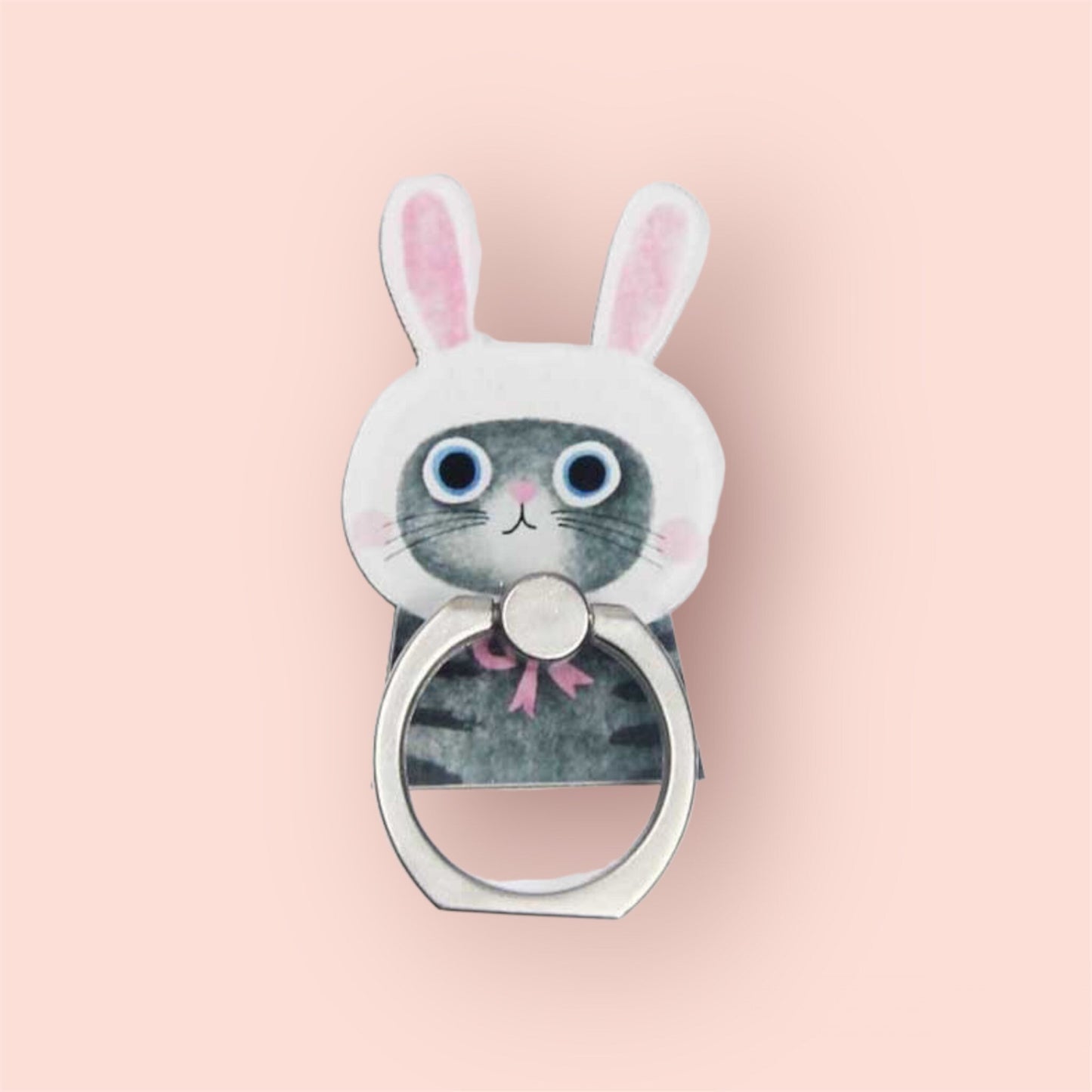KITTY CAT / Phone Grip Ring / Socket / Stand / Cat Lover / Trendy Accessories / iPhone Charm / Animal Love / Cute Kawaii Pop / Unique Gift