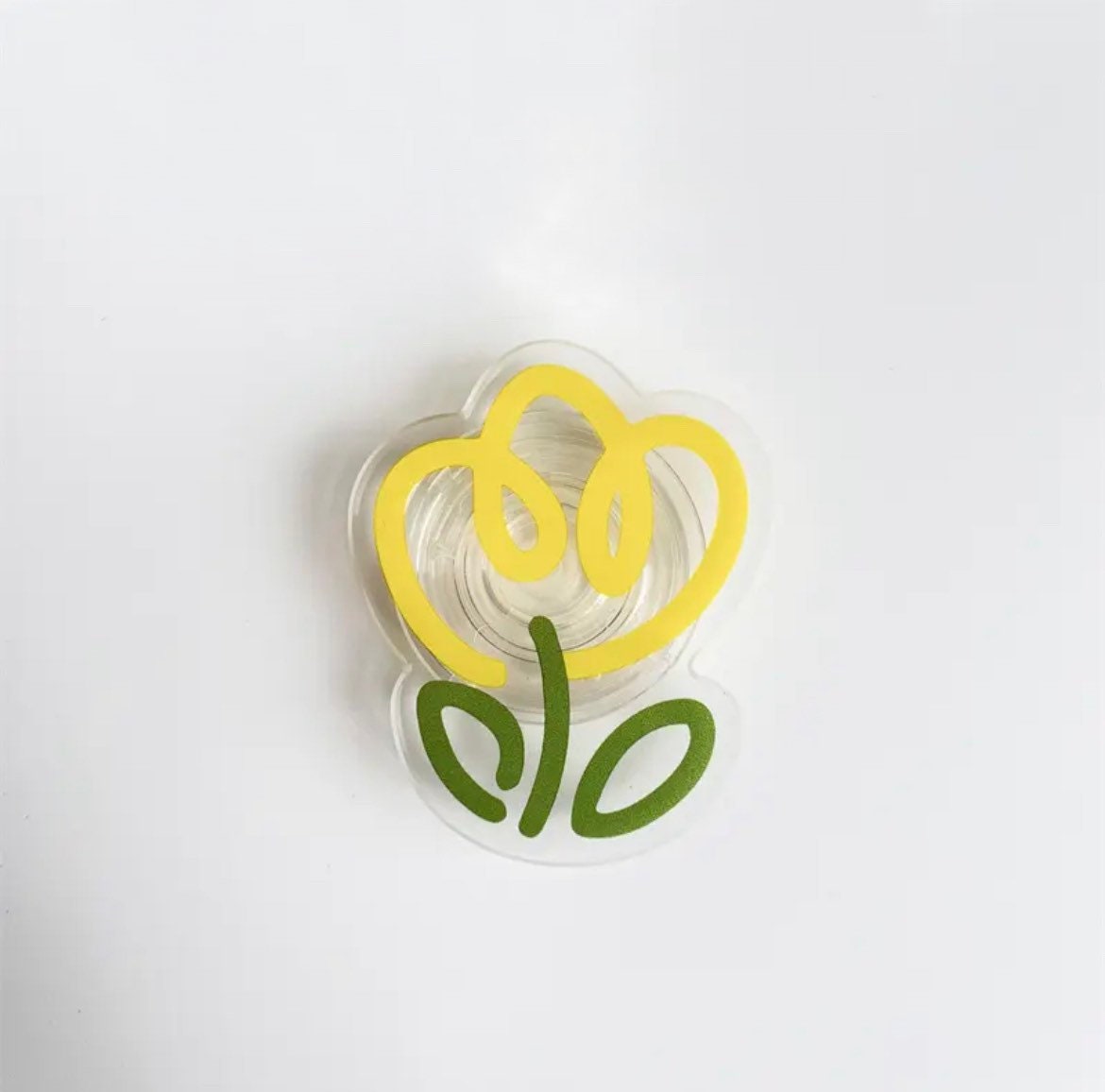 FUN TULIP FLOWER / Phone Grip / Socket Stand / Colorful Accessory / Trendy / Aesthetic / iPhone Charm / Floral / Cute Kawaii / Extendable