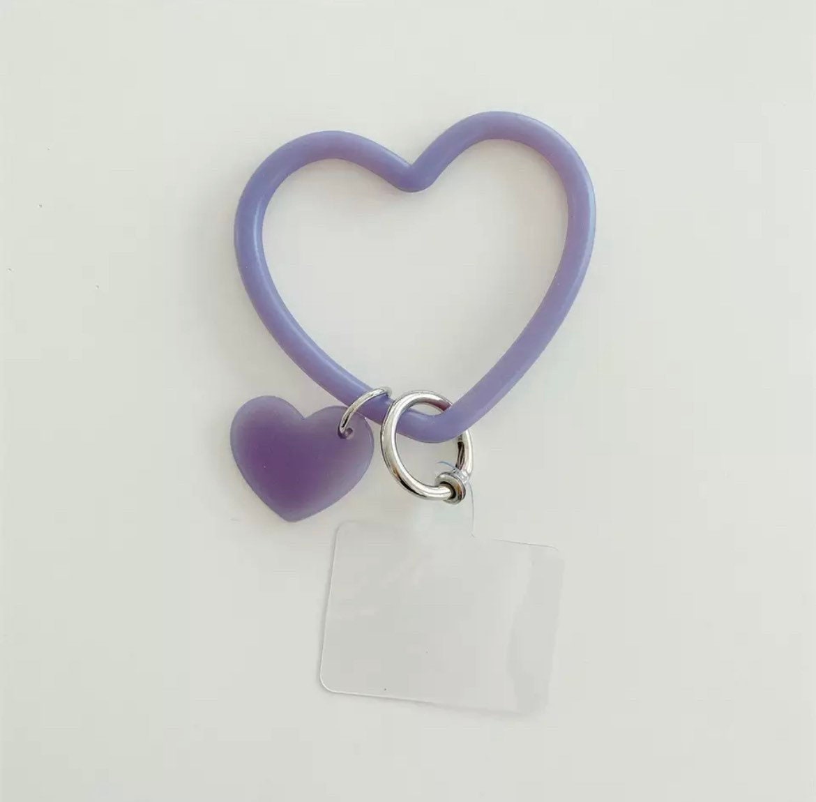 HEART WRISTLET / Phone Holder / Bracelet / iPhone Lanyard / Fun Cute Colorful / Aesthetic / Trendy Unique / Kawaii / Girl Teen Gift / Grasp