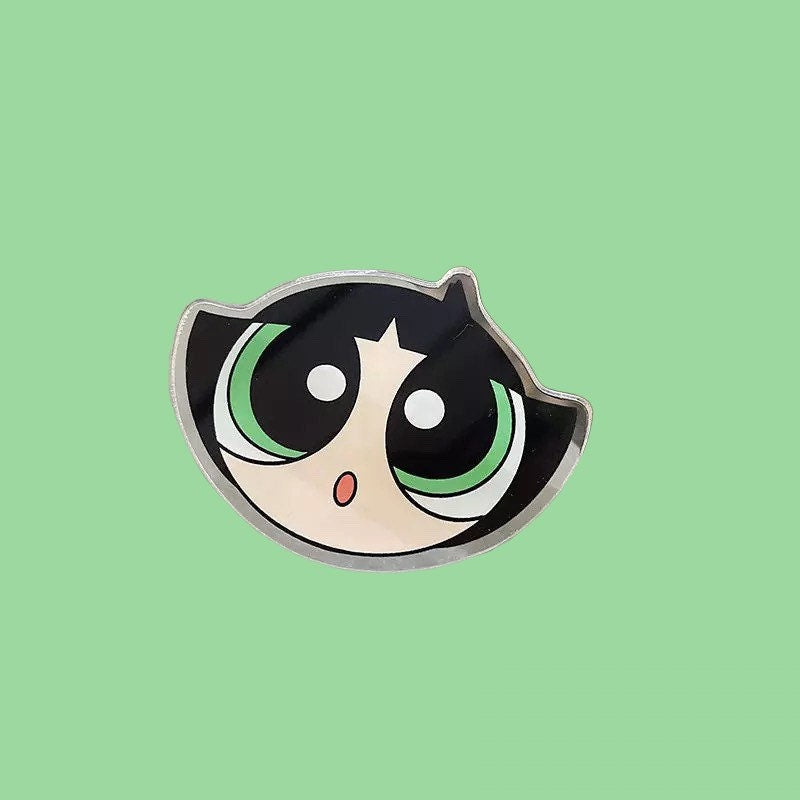 POWER PUFF CUTIES / Girls / Phone Grip / Socket Stand / Accessories / Trendy / Anime Cartoon / Unique iPhone Charm / Pop / Cute Kawaii Gift